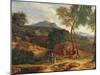 Landscape with Conopion Carrying the Ashes of Phocion-Jean-François Millet-Mounted Giclee Print