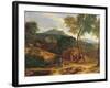 Landscape with Conopion Carrying the Ashes of Phocion-Jean-François Millet-Framed Giclee Print