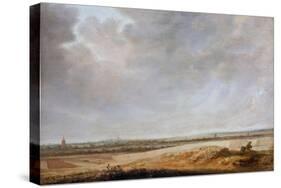 Landscape with Cornfields, 1638-Salomon van Ruisdael or Ruysdael-Stretched Canvas