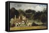 Landscape with Cottage-Frederick Waters Watts-Framed Stretched Canvas