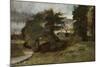 Landscape with Cottages, 1809-10-John Constable-Mounted Giclee Print