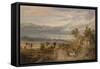 Landscape with Cottages, C.1802-07-James Ward-Framed Stretched Canvas
