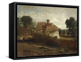 Landscape with Cottages, c.1809-John Constable-Framed Stretched Canvas