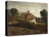 Landscape with Cottages, c.1809-John Constable-Stretched Canvas