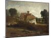 Landscape with Cottages, c.1809-John Constable-Mounted Premium Giclee Print