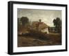 Landscape with Cottages, c.1809-John Constable-Framed Giclee Print