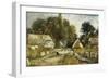 Landscape with Cottages-Frederick Waters Watts-Framed Giclee Print