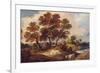 Landscape with Cow and Sheep, C.1795-Gainsborough Dupont-Framed Giclee Print