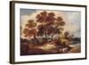 Landscape with Cow and Sheep, C.1795-Gainsborough Dupont-Framed Giclee Print