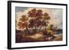 Landscape with Cow and Sheep, C.1795-Gainsborough Dupont-Framed Giclee Print