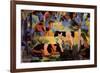 Landscape with Cows and Camels-Auguste Macke-Framed Art Print