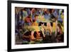 Landscape with Cows and Camels-Auguste Macke-Framed Art Print