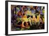 Landscape with Cows and Camels-Auguste Macke-Framed Art Print