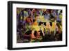 Landscape with Cows and Camels-Auguste Macke-Framed Premium Giclee Print