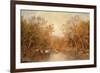 Landscape with Cows-Ralph Albert Blakelock-Framed Giclee Print