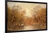 Landscape with Cows-Ralph Albert Blakelock-Framed Giclee Print