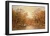 Landscape with Cows-Ralph Albert Blakelock-Framed Giclee Print