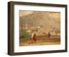 Landscape with Cupid, 1757-Giambattista Tiepolo-Framed Giclee Print