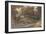 Landscape with Deer, North Carolina, c.1820-Joshua Shaw-Framed Giclee Print