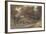 Landscape with Deer, North Carolina, c.1820-Joshua Shaw-Framed Giclee Print