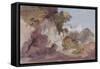 Landscape with Distant Buildings-Hercules Brabazon Brabazon-Framed Stretched Canvas