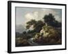 Landscape with Dune and Small Waterfall-Jacob Isaacksz Van Ruisdael-Framed Giclee Print