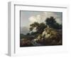 Landscape with Dune and Small Waterfall-Jacob Isaacksz Van Ruisdael-Framed Giclee Print