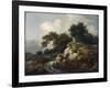 Landscape with Dune and Small Waterfall-Jacob Isaacksz Van Ruisdael-Framed Giclee Print