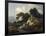 Landscape with Dune and Small Waterfall-Jacob Isaacksz Van Ruisdael-Framed Giclee Print