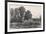 Landscape with Elm Tress and a House-John Constable-Framed Giclee Print