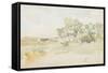 Landscape with Farm Buildings, C.1884-James Abbott McNeill Whistler-Framed Stretched Canvas
