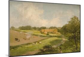 Landscape with Farm Buildings-James Peel-Mounted Giclee Print