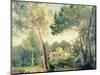 Landscape with Farmhouse-Alessandro Franchi-Mounted Giclee Print