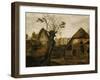 Landscape with Farmstead. - 1575(?) 1564-Cornelis van Dalem-Framed Giclee Print