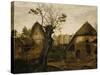 Landscape with Farmstead. - 1575(?) 1564-Cornelis van Dalem-Stretched Canvas