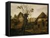 Landscape with Farmstead. - 1575(?) 1564-Cornelis van Dalem-Framed Stretched Canvas