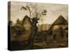 Landscape with Farmstead. - 1575(?) 1564-Cornelis van Dalem-Stretched Canvas