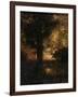 Landscape with Figure, C.1890-Alexander Helwig Wyant-Framed Giclee Print