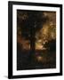 Landscape with Figure, C.1890-Alexander Helwig Wyant-Framed Giclee Print