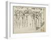 Landscape with Figure, from an Album of Landscapes and Calligraphy for Liu Songfu, 1895-96-Xugu-Framed Giclee Print