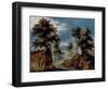 Landscape with Figures, 16Th-17Th Century (Oil on Panel)-Gillis van III Coninxloo-Framed Giclee Print