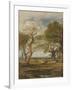 Landscape with Figures, 1816-John Linnell-Framed Giclee Print