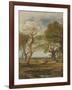 Landscape with Figures, 1816-John Linnell-Framed Giclee Print