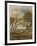 Landscape with Figures, 1816-John Linnell-Framed Giclee Print