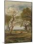 Landscape with Figures, 1816-John Linnell-Mounted Giclee Print