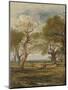 Landscape with Figures, 1816-John Linnell-Mounted Giclee Print