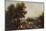 Landscape with Figures, 18th century, (1915)-Francesco Zuccarelli-Mounted Giclee Print