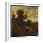 Landscape with Figures and Animals-Nicolaes Pietersz Berchem-Framed Giclee Print