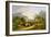 Landscape with Figures and Cattle-James Leakey-Framed Giclee Print