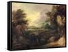 Landscape with Figures, C.1786-Thomas Gainsborough-Framed Stretched Canvas